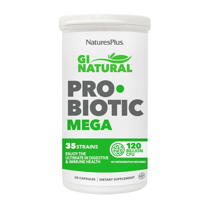 GI Natural Probiotic Mega 30 cápsulas - Natures Plus
