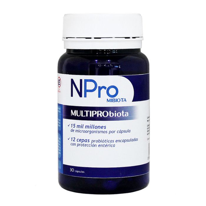 Npro MULTIPRObiota 30 cápsulas - Natural Probiotics